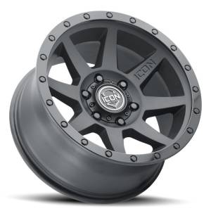 ICON - ICON Rebound 17x8.5 6x5.5 25mm Offset 5.75in BS 95.1mm Bore Double Black Wheel 1817859057DB - Image 6
