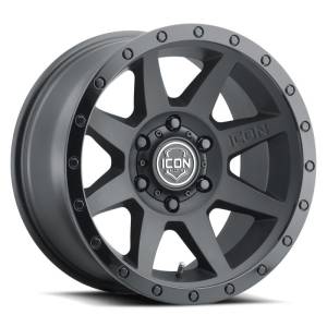ICON - ICON Rebound 18x9 6x135 6mm Offset 5.25in BS 87.1mm Bore Double Black Wheel 1818906352DB - Image 1