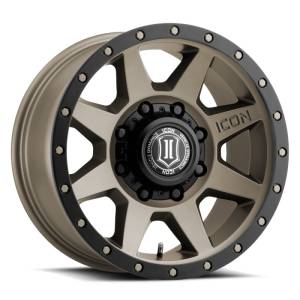 ICON Rebound HD 18x9 8x170 6mm Offset 5.25in BS 125mm Bore Bronze Wheel 1818908152BR