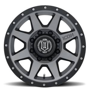 ICON - ICON Rebound HD 18x9 8x180 12mm Offset 5.5in BS 124.2mm Bore Titanium Wheel 1818908955TT - Image 2