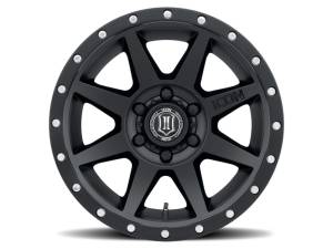 ICON - ICON Rebound 18x9 6x5.5 25mm Offset 6in BS 95.1mm Bore Satin Black Wheel 1818909060SB - Image 2