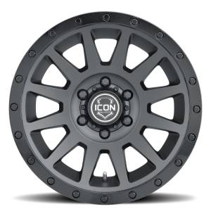 ICON - ICON Compression 17x8.5 6x5.5 25mm Offset 5.75in BS 95.1mm Bore Double Black Wheel 2017859057DB - Image 2