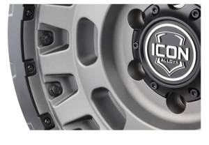 ICON - ICON Hammer Pro 17x8.5 / 5x150 / 25MM / 5.75in BS - Charcoal 21017855557CH - Image 6