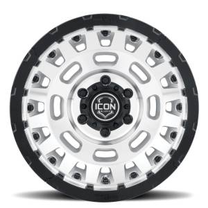ICON - ICON Hammer Pro 17x8.5 / 5x150 / 25MM / 5.75in BS - Silver Machined 21017855557SM - Image 7
