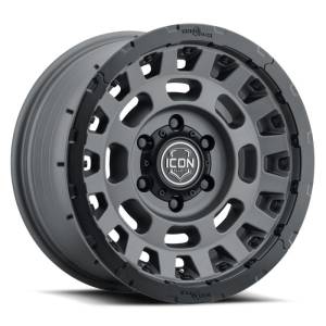 ICON Hammer Pro 17x8.5 / 6x5.5 / 0mm / 4.75in BS - Charcoal 21017858347CH