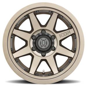 ICON - ICON Rebound Pro 17x8.5 5x4.5 0mm Offset 4.75in BS 71.5mm Bore Bronze Wheel 21817856547BR - Image 7
