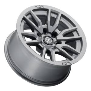 ICON - ICON Vector 6 17x8.5 6x135 6mm Offset 5in BS 87.1mm Bore Titanium Wheel 2417856350TT - Image 3