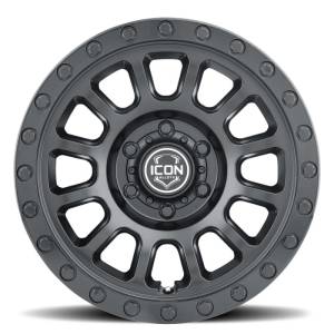 ICON - ICON Hulse 17 X 8.5 6 X 135 6mm Offset 5in BS Double Black 8017856350DB - Image 4
