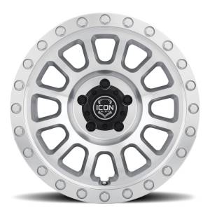 ICON - ICON Hulse 18x9 6x135 6mm Offset 5.25in BS Silver Machined 8018906352SM - Image 3