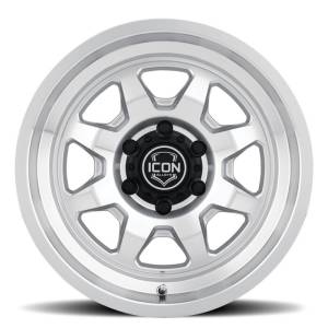 ICON - ICON Nuevo 17x8.5 / 6x135 / 6mm Offset 5in BS - Silver Machined 8117856350SM - Image 7