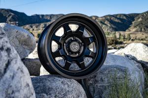 ICON - ICON Nuevo 17 X 8.5 5 X 5 6mm Offset 4.5in BS Satin Black 8117857345SB - Image 3