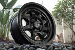 ICON - ICON Nuevo 17 X 8.5 5 X 5 6mm Offset 4.5in BS Satin Black 8117857345SB - Image 5