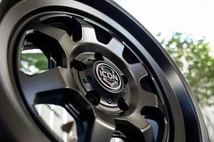 ICON - ICON Nuevo 17 X 8.5 6 X 5.5 0mm Offset 4.75in BS Satin Black 8117858347SB - Image 2