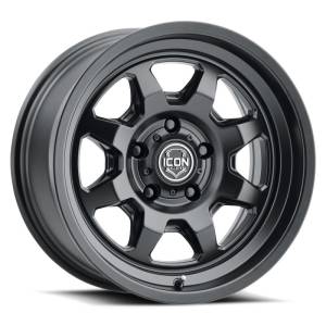 ICON Nuevo 17x8.5 / 6x5.5 / 25mm Offset / 5.75in BS - Satin Black Wheel 8117859057SB
