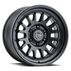 ICON - ICON Anza 17x8.5 6x135 +6mm Offset 5in BS 87.1mm Hub Bore Satin Black Wheel 8217856350SB - Image 1