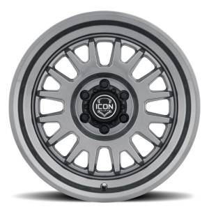 ICON - ICON Anza 17x8.5 6x5.5 0mm Offset 4.75in BS 106.1mm Hub Bore Gun Metal Wheel 8217858347GM - Image 6