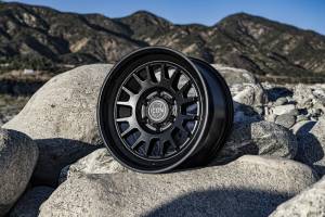 ICON - ICON Anza 17x8.5 5x5.5 0mm Offset 4.75in BS 108mm Hub Bore Satin Black Wheel 8217858547SB - Image 3