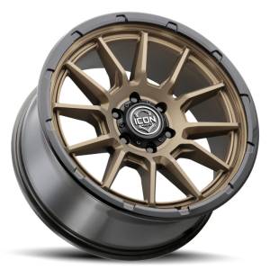 ICON - ICON Alloys Cajon 20x9 / 6x135 / 16mm / 5.625in BS Satin Bronze Wheel w/ GB Lip 8320906356SBGB - Image 3