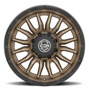 ICON - ICON Alloys Cajon 20x9 / 8x6.5 / 12mm / 5.5in BS Satin Bronze Wheel w/ GB Lip 8320908055SBGB - Image 2