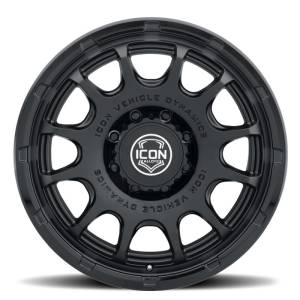 ICON - ICON Alloys Rancho 20x9 / 8x170 / 6mm / 5.25in BS DBL Black Wheel 8420908152DB - Image 2