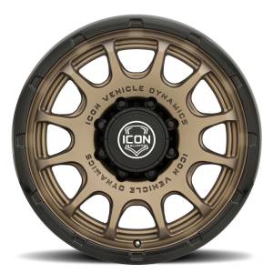 ICON - ICON Alloys Rancho 20x9 / 8x170 / 6mm / 5.25in BS Satin Bronze w/ Gloss Black Lip Wheel 8420908152SBGB - Image 2