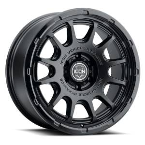 ICON - ICON Alloys Rancho 20x9 / 6x5.5 / 0mm / 5in BS DBL Black Wheel 8420908350DB - Image 1
