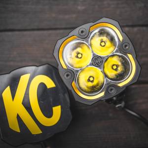 KC HiLites - KC HiLiTES FLEX ERA 4 Color Bezel Ring Gold (ea) 30570 - Image 2