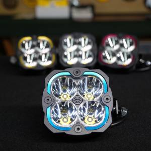 KC HiLites - KC HiLiTES FLEX ERA 4 Color Bezel Ring Blue (ea) 30572 - Image 2