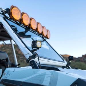 KC HiLites - KC HiLiTES FLEX ERA 1 (Single Bezel Ring) - Gold 30574 - Image 3