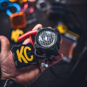 KC HiLites - KC HiLiTES FLEX ERA 1 (Single Bezel Ring) - Black 30577 - Image 2