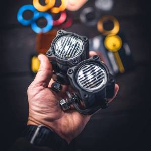 KC HiLites - KC HiLiTES FLEX ERA 1 (Single Bezel Ring) - Black 30577 - Image 3