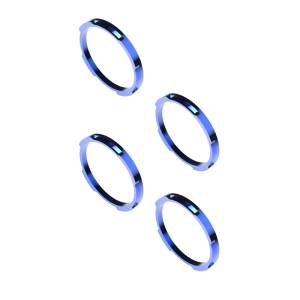 KC HiLiTES FLEX ERA LED Light Bar Bezel Kit for 10in. Segments - Blue 30580
