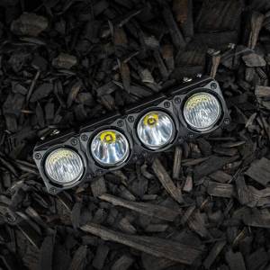 KC HiLites - KC HiLiTES FLEX ERA LED Light Bar Bezel Kit for 10in. Segments - Gloss Black 30581 - Image 3
