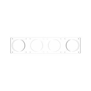 KC HiLites - KC HiLiTES FLEX ERA LED Clear Spot Beam Lens for Light Bars 4271 - Image 2