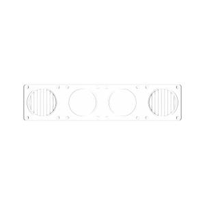 KC HiLites - KC HiLiTES FLEX ERA LED Clear Combo Beam Lens for Light Bars 4273 - Image 2
