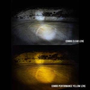 KC HiLites - KC HiLiTES FLEX ERA LED Performance Yellow Combo Lens for Light Bars 4274 - Image 9