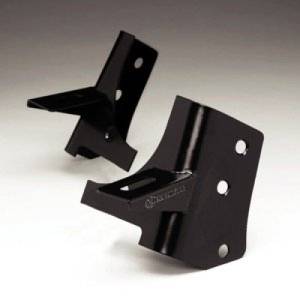 KC HiLites - KC HiLiTES 97-06 Jeep TJ A-Pillar Windshield Hinge Light Mount Bracket Set (Pair) - Black 7311 - Image 2
