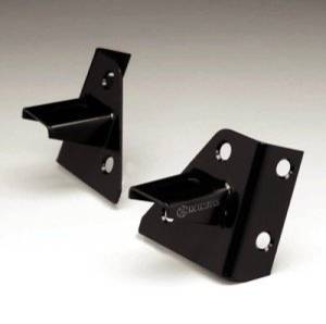 KC HiLites - KC HiLiTES 86-95 Jeep YJ Windshield Hinge Light Mount Bracket Set (Pair) - Black 7321 - Image 2