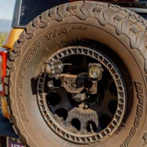 KC HiLites - KC HiLiTES 21-24 Ford Bronco Spare Tire Carrier Light Mount w/ M12x1.5 Lug Nuts 7477 - Image 6