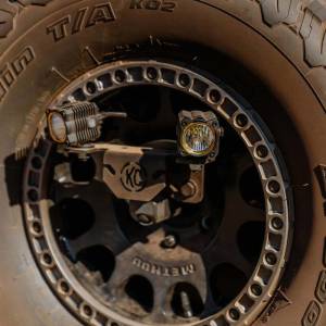 KC HiLites - KC HiLiTES 2018+ Jeep Wrangler JL / 2021+ Ford Bronco Raptor Spare Tire Carrier Light Mount 7478 - Image 7