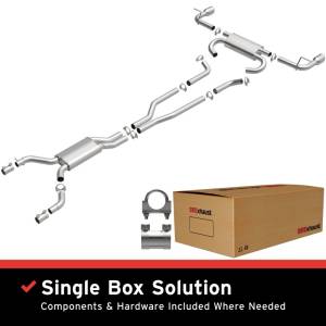 Magnaflow - MagnaFlow 07-15 Audi Q7 BRE Exhaust Kit 106-0919 - Image 1