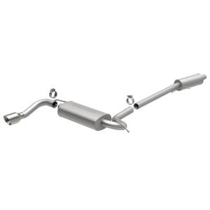 Magnaflow - MagnaFlow 10-13 GMC Terrain L4 2.4L Single Straight D/S Rear Exit Stainless Cat Back Perf Exhaust 15110 - Image 1