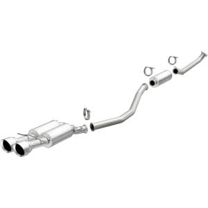 Magnaflow - MagnaFlow 2017+ Honda Civic 1.5L 409 SS Single Exit Polished 4.5in Dual Tips Cat-Back Exhaust 19394 - Image 2