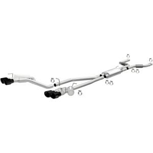 Magnaflow - MagnaFlow 20-21 Ford Explorer 3.0L V6 Dual Exit Quad Black Chrome Tip Street Series Cat-Back Exhaust 19515 - Image 2