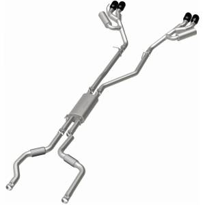 Magnaflow - MagnaFlow 20-21 Ford Explorer 3.0L V6 Dual Exit Quad Black Chrome Tip Street Series Cat-Back Exhaust 19515 - Image 10