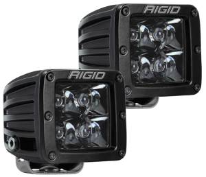 Rigid Industries D-Series Midnight Edition - Spot - Set of 2 202213BLK