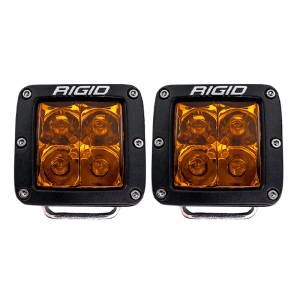 RIGID Industries - Rigid Industries D-Series Spot w/ Amber PRO Lens (Pair) 20252 - Image 2
