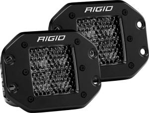 RIGID Industries - Rigid Industries D Series PRO Midnight Edition - Spot - Diffused - Pair 212513BLK - Image 4