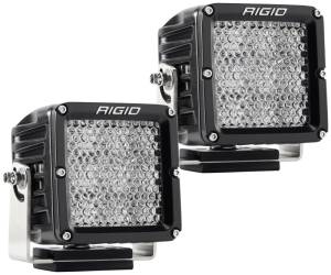 Rigid Industries Dually XL Hybrid Diffused - Spot (Set of 2) 322313