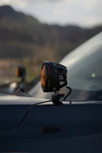 RIGID Industries - Rigid Industries 360-Series 4in Fog w/ Amber PRO Lens - White (Pair) 36123 - Image 4